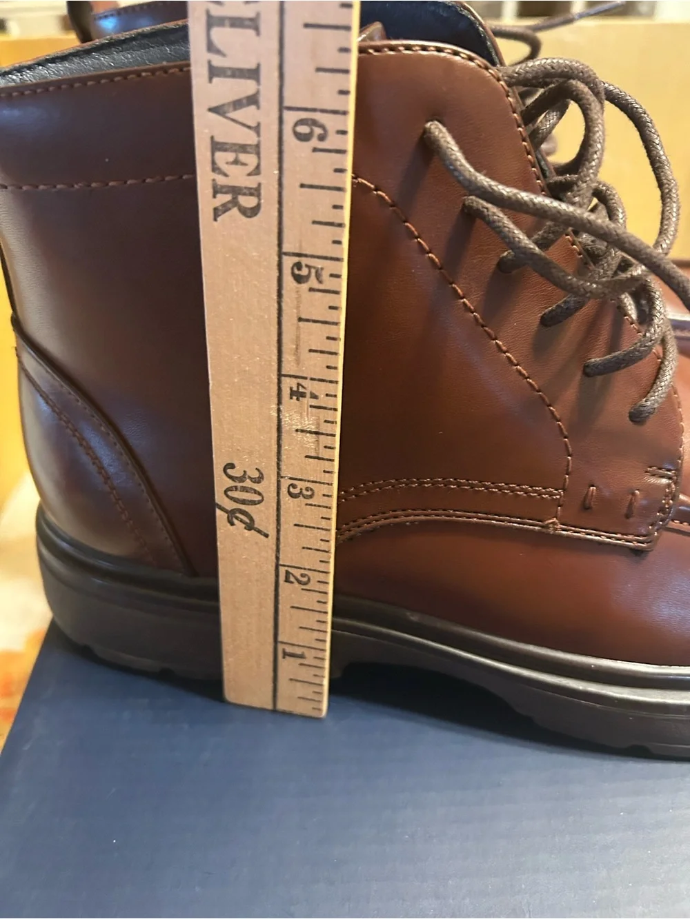 Dockers Men's Tollcross Business Casual Shoes-Ankle Boot Mahogany Size 10M New
